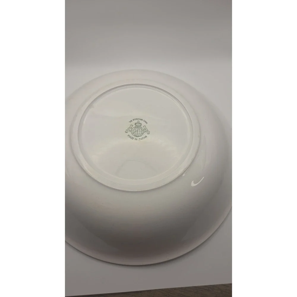 BEAUTIFUL IDEAL IRONSTONE Set Of 2 SERVING BOWLS *SEE DESCRIPTION*